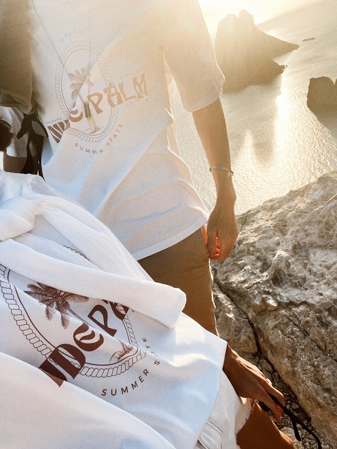 ICONIC IBIZA ISLAND T - SHIRT - BLANCO