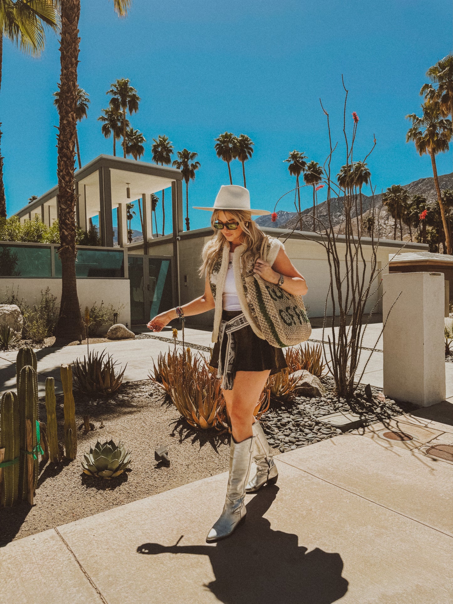 Palm Springs skort