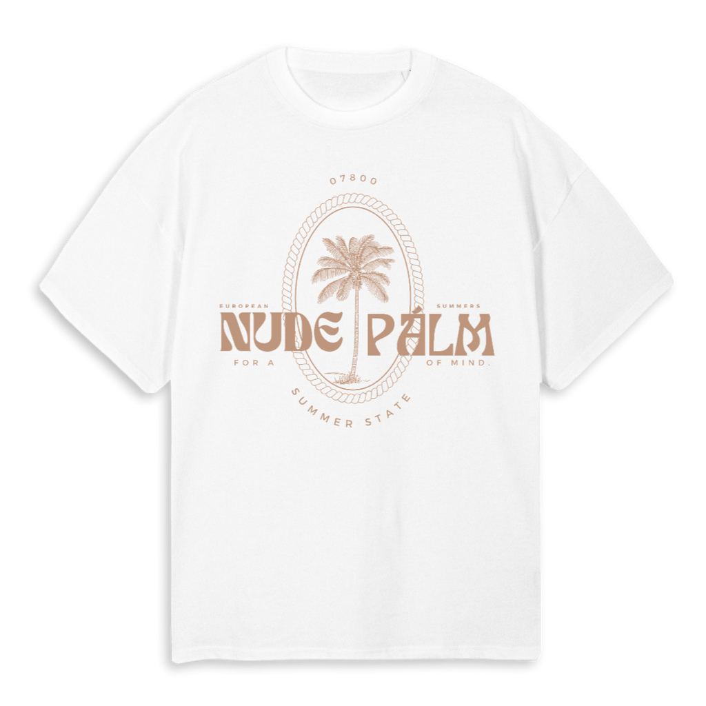 ICONIC IBIZA ISLAND T - SHIRT - BLANCO