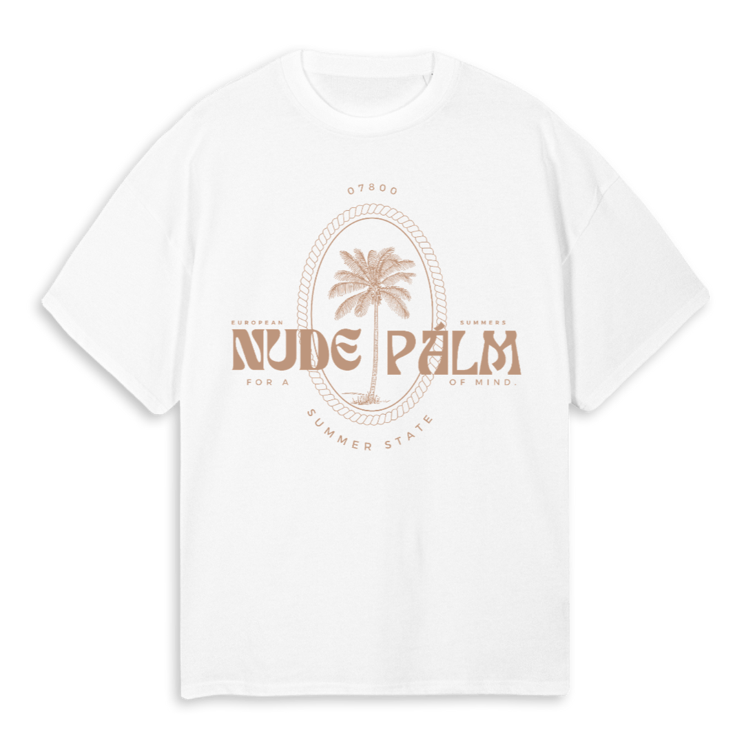 ICONIC IBIZA ISLAND T - SHIRT - BLANCO