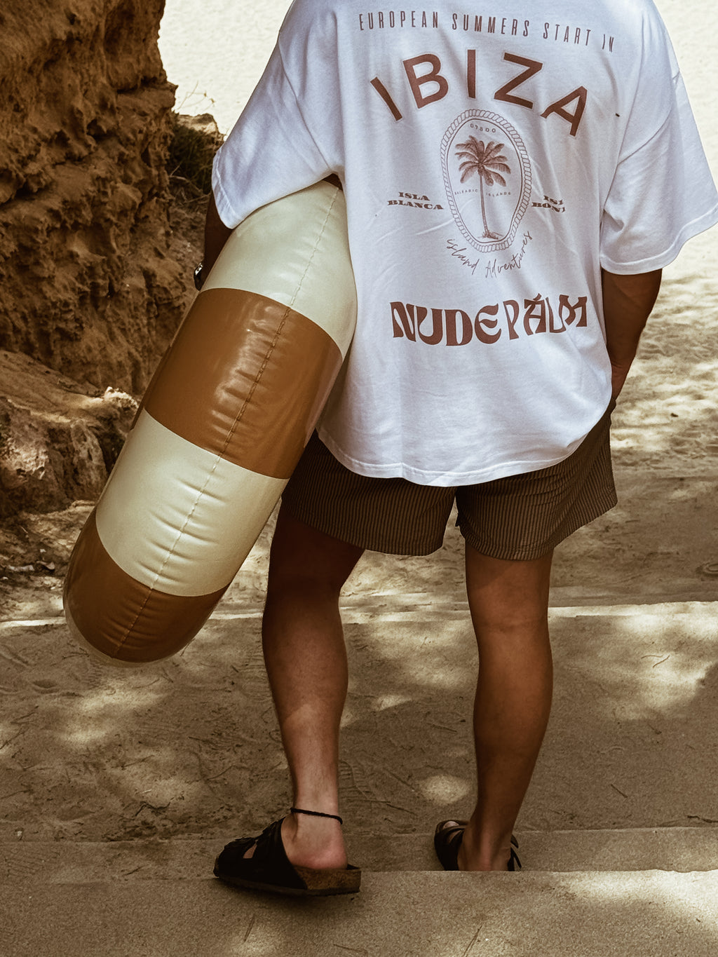 ICONIC IBIZA ISLAND T - SHIRT - BLANCO