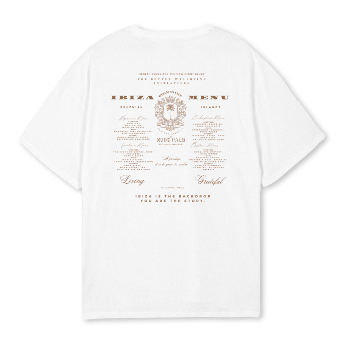 PRE ORDER - ISLA IBIZA WELLNESS CLUB - OVERSIZED UNISEX T-SHIRT