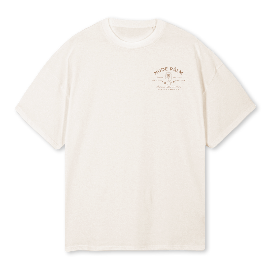 BOHEMIAN ATHLETICS - VINTAGE WHITE T - SHIRT | OVERSIZED -  UNISEX