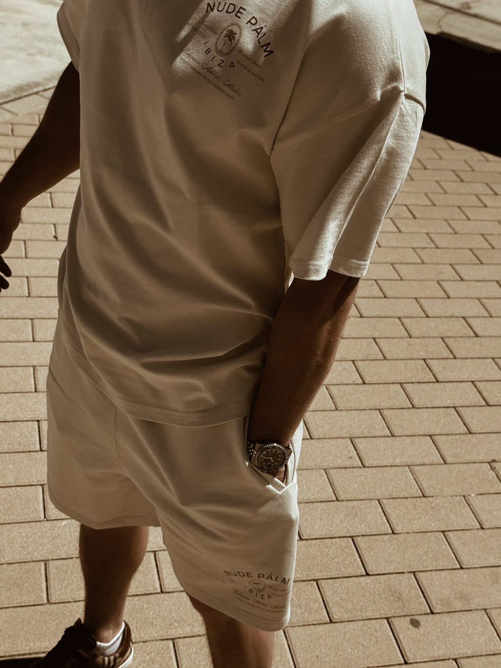BOHEMIAN ATHLETICS - VINTAGE WHITE T - SHIRT | OVERSIZED -  UNISEX